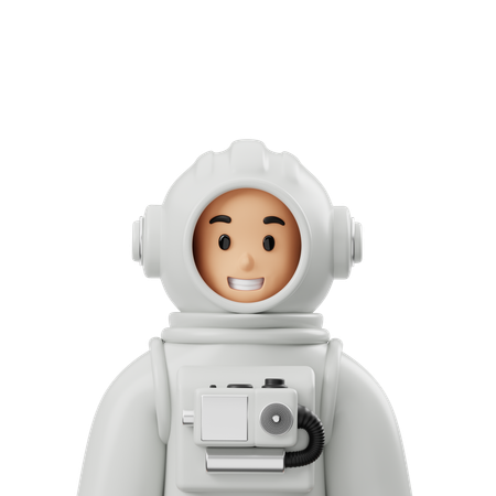 Avatar Astronauta  3D Icon