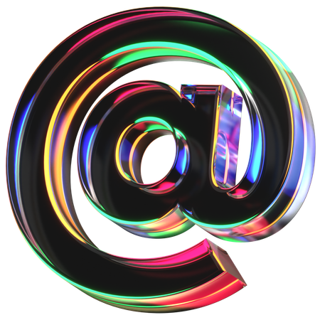 At-Zeichen  3D Icon