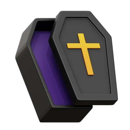 Ataúd  3D Icon