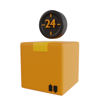 Atendimento 24 horas  3D Icon