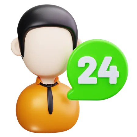 Atendimento ao Cliente  3D Icon