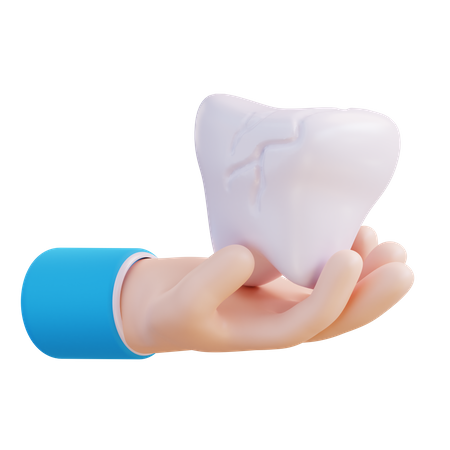 Atendimento odontológico  3D Icon