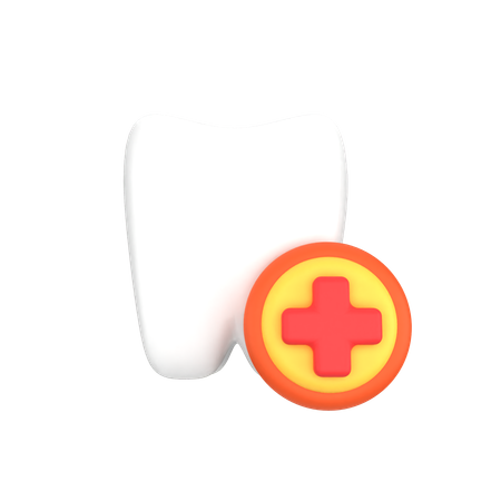 Cuidado dental  3D Icon