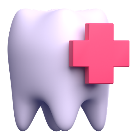 Cuidado dental  3D Icon