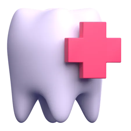 Cuidado dental  3D Icon