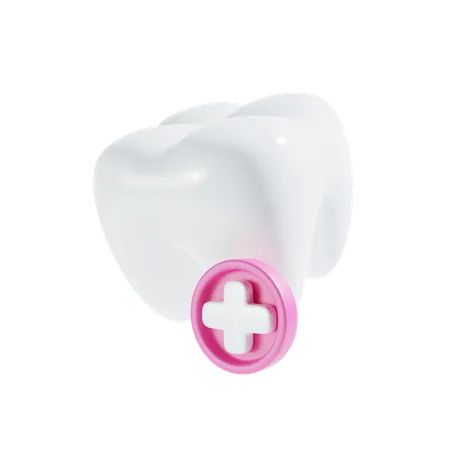 Cuidado dental  3D Icon