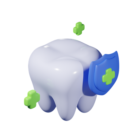 Cuidado dental  3D Icon