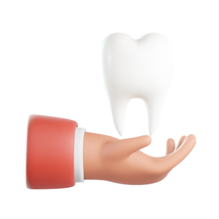 Cuidado dental  3D Icon