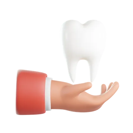 Cuidado dental  3D Icon