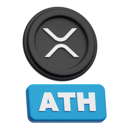 ATH da moeda XRP  3D Icon