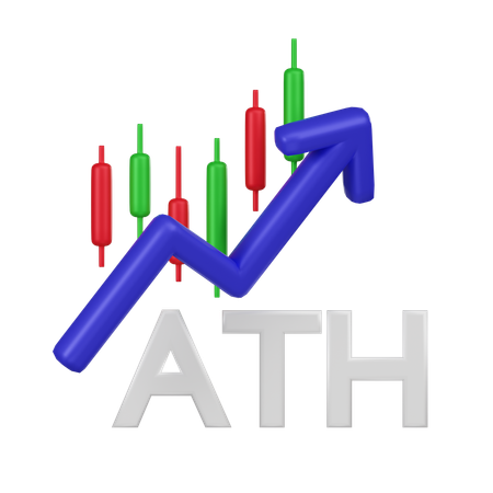 Ath Growth  3D Icon