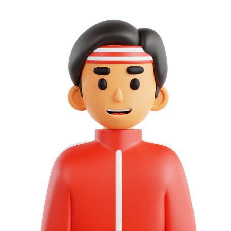 Athlete  3D Icon