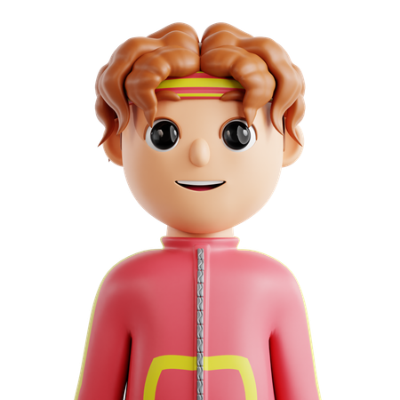 Athlete  3D Icon