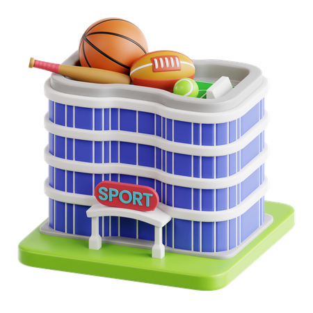 Athlete Village  3D Icon