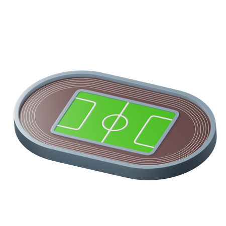 Athletic Field  3D Icon