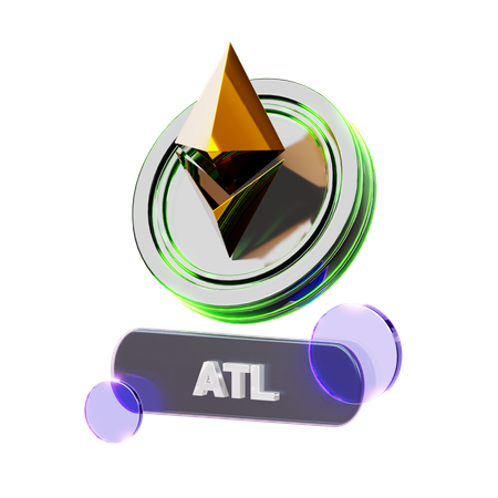 크립토 ATL  3D Icon