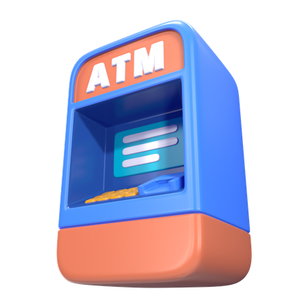 ATM  3D Icon