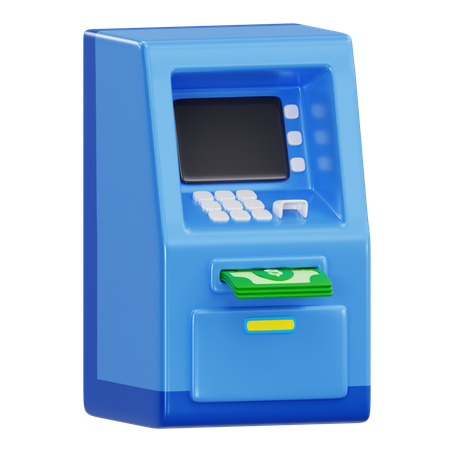Atm  3D Icon