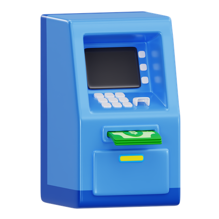 Atm  3D Icon