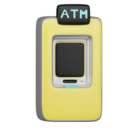 Atm  3D Icon