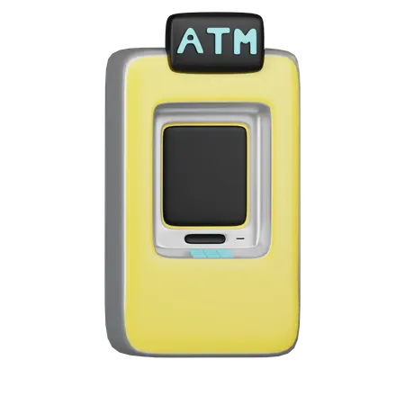 Atm  3D Icon