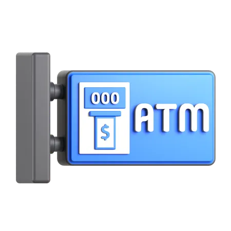 Atm  3D Icon