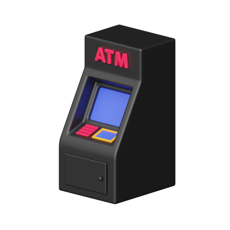 ATM  3D Icon