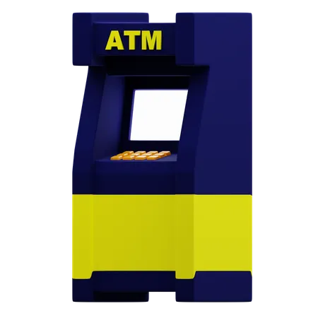 ATM  3D Icon