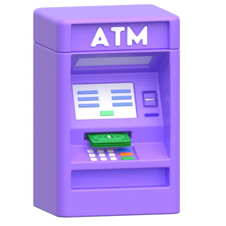 Atm  3D Icon