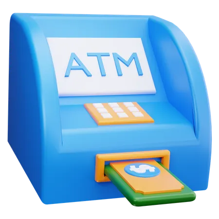 ATM  3D Icon