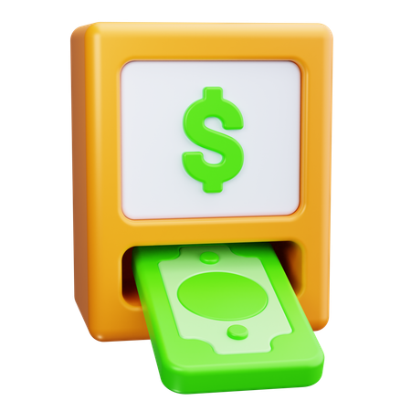 Atm  3D Icon