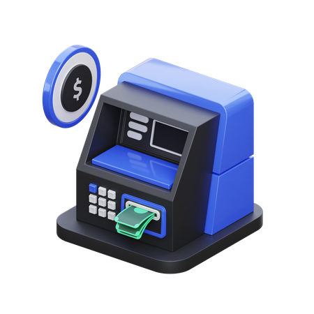 Atm  3D Icon