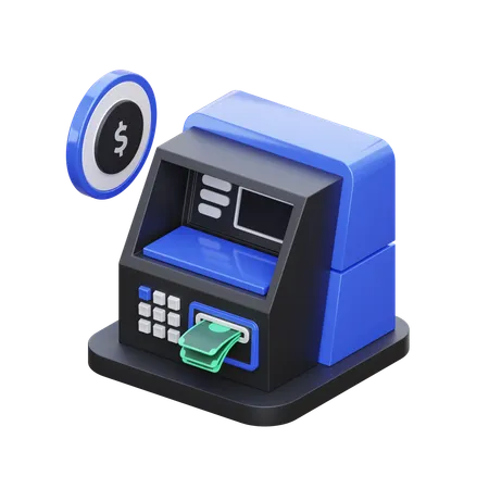 Atm  3D Icon