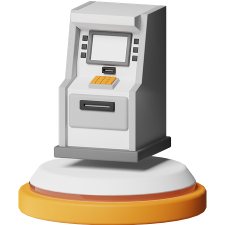 ATM  3D Icon