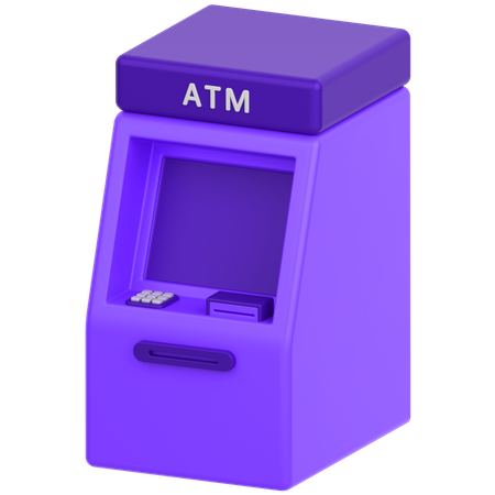 Atm  3D Icon