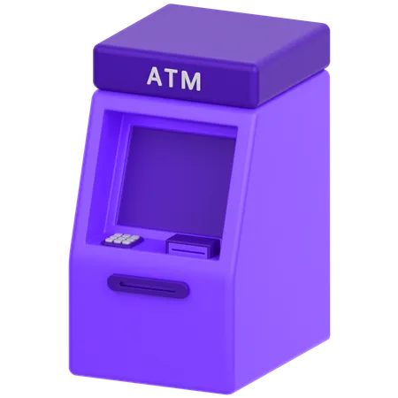 Atm  3D Icon