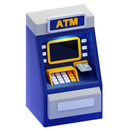 ATM  3D Icon