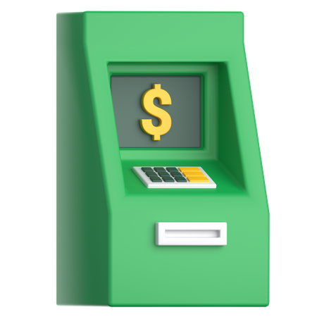 ATM  3D Icon