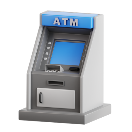 ATM  3D Icon