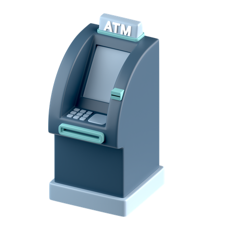 Atm  3D Icon