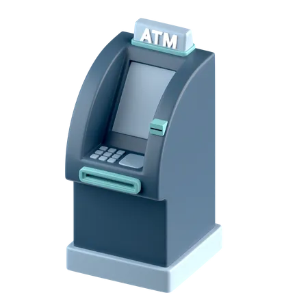 Atm  3D Icon