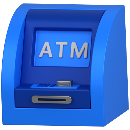 Atm  3D Icon