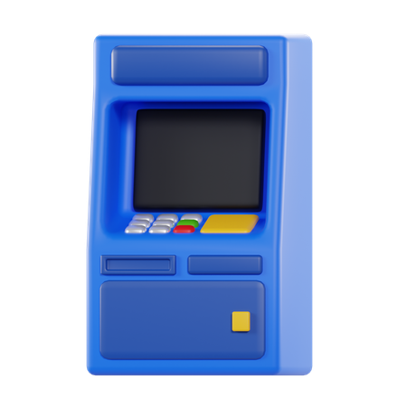ATM 기계  3D Icon