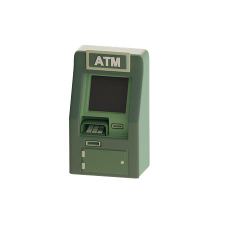 ATM  3D Icon