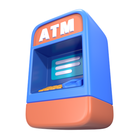 ATM  3D Icon