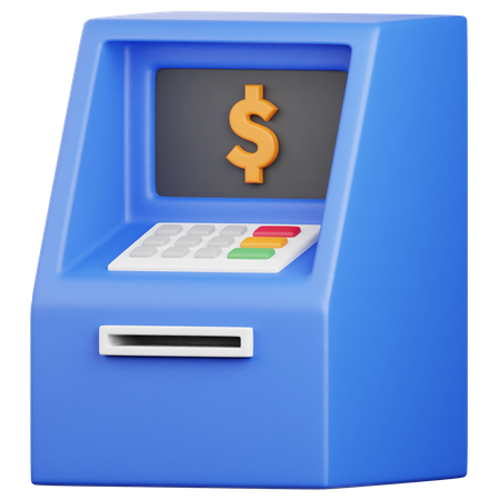 ATM  3D Icon