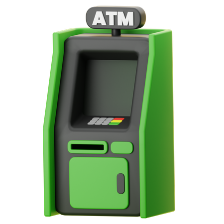 ATM  3D Icon