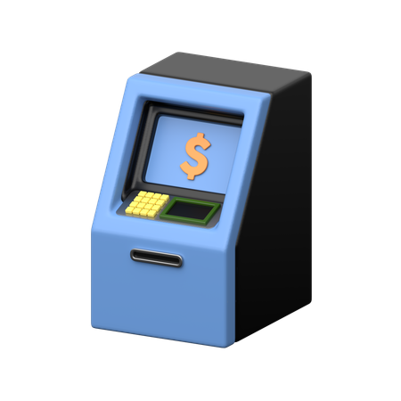 ATM  3D Icon