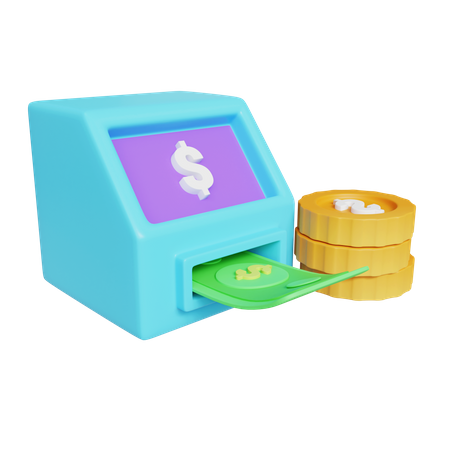 ATM 3D Icon