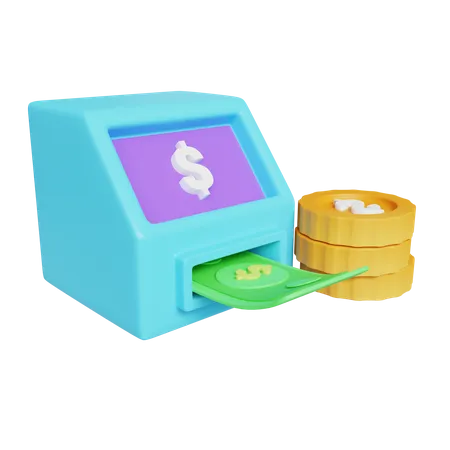 ATM 3D Icon